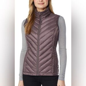 32 Degrees Packable Lightweight Vest Puffer Jacket